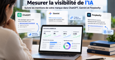 Mesurer la visibilité de l’IA